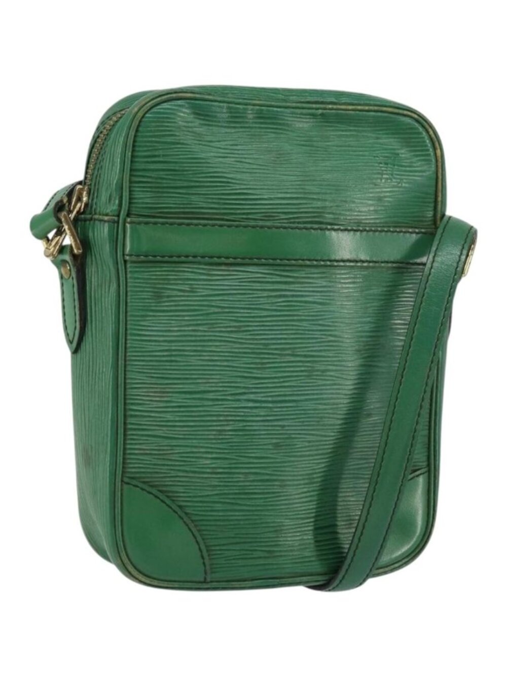 LOUIS VUITTON Epi Danube Shoulder Bag Green M45634